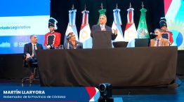 Llaryora, apertura de sesiones en Laboulaye