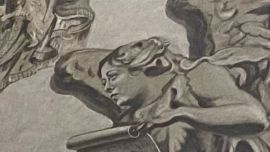 Polémica en Roma por una restauración en una basílica: un querubín fue asociado con el rostro de Giorgia Meloni