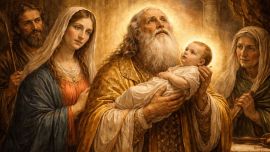 Qué santo se recuerda hoy, 2 de febrero: San Simeón, el profeta que sostuvo en sus brazos la luz del mundo