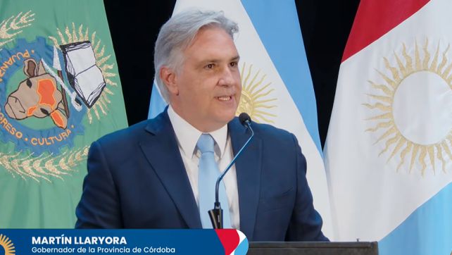 Discurso de Llaryora en Laboulaye