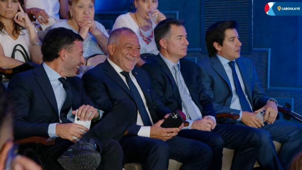 De Loredo, Juez y Bornoroni en la apertura de sesiones 