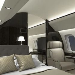 Es el jet de negocios más rápido y avanzado del mundo. 