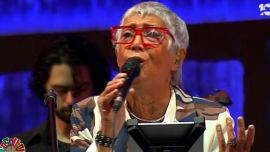 Teresa Parodi en el Festival de Cosquín: "No nos quedemos callados, ¡no!"