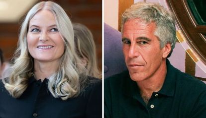Mette-Marit y Jeffrey Epstein
