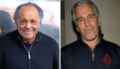 Roberto Giordano y Jeffrey Epstein