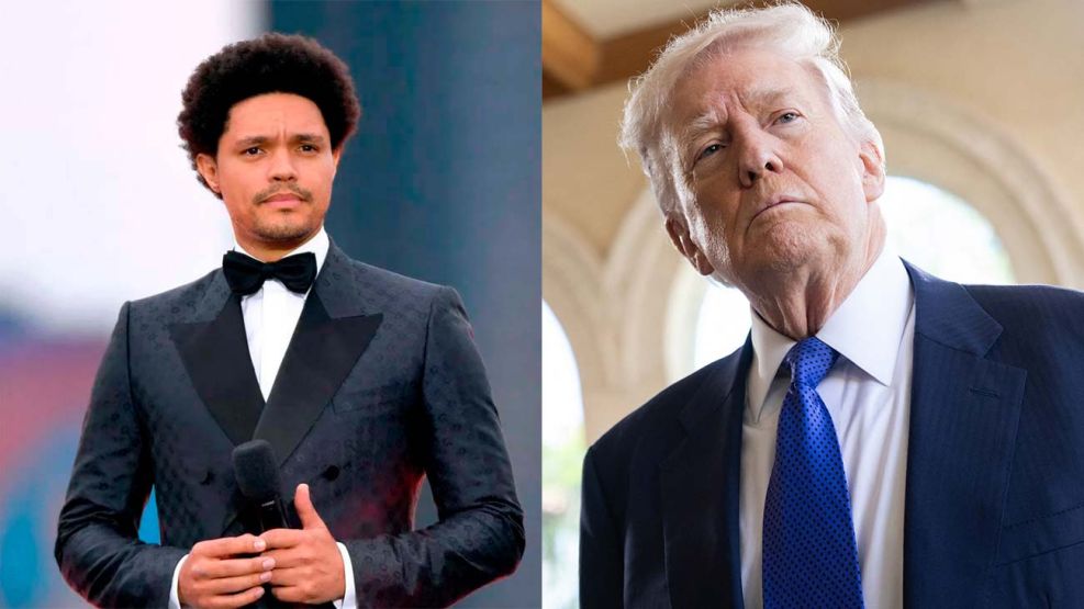 Trevor Noah y Donald Trump 02022026