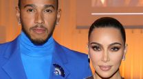 Kim Kardashian y Lewis Hamilton