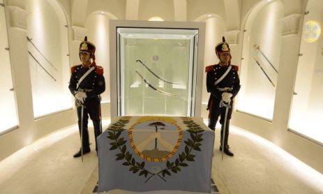 El sable corvo de San Martín en el Museo Histórico Nacional