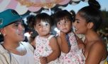 Así fue el mega cumpleaños de circo de Laia y Aimé, hijas de Daniela Celis y Thiago Medina: el "gemelandia" y los detalles personalizados