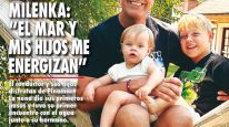 Marley con Mirko y Milenka en Pinamar: “El mar y mis hijos me energizan”