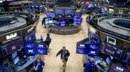 Traders work on the floor the New York Stock Exchange
