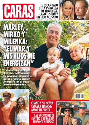 Marley con Mirko y Milenka en Pinamar: “El mar y mis hijos me energizan”