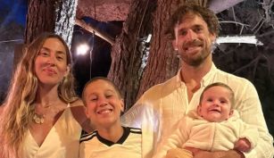 Jimena Barón, Matías Palleiro y sus hijos, Momo y Arturo