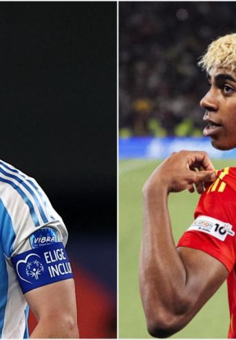 lIONEL MESSI VS LAMINE YAMAL