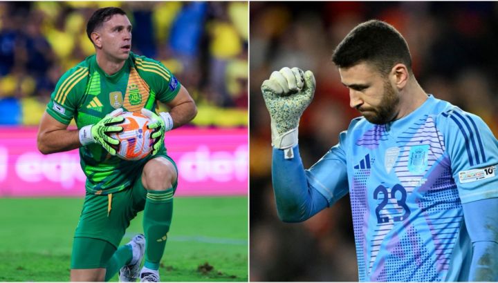 Dibu vs. Unai Simón