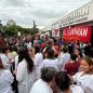 Con una mención a Adorni, los trabajadores del Garrahan denunciaron penalmente a la intervención libertaria
