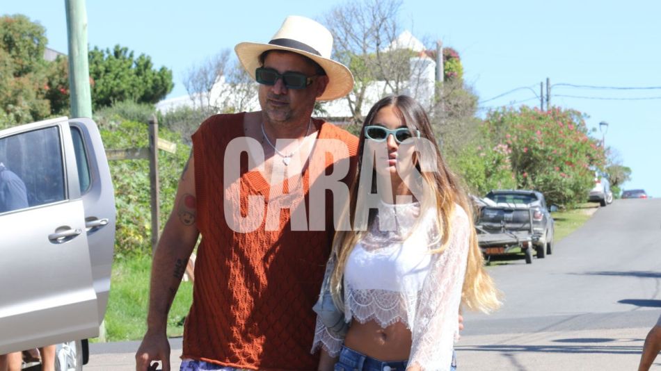 Chano y Tamara Bianchi en José Ignacio