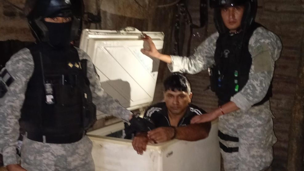 La insólita detención del prófugo