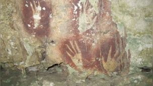 mano pintada