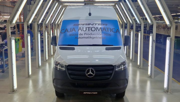 Argentina exportará 11.000 unidades de la nueva Sprinter automática en 2026