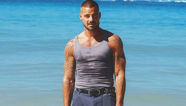 Ricky Martin y una jugada producción de fotos en las playas de Puerto Rico