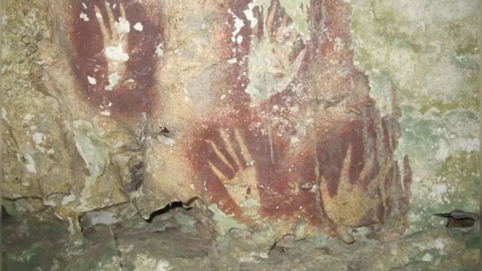 mano pintada