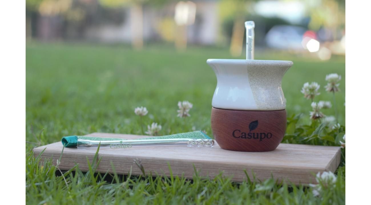 Bombilla de vidrio templado Casupo: la nueva forma de tomar mate sin perder la tradición