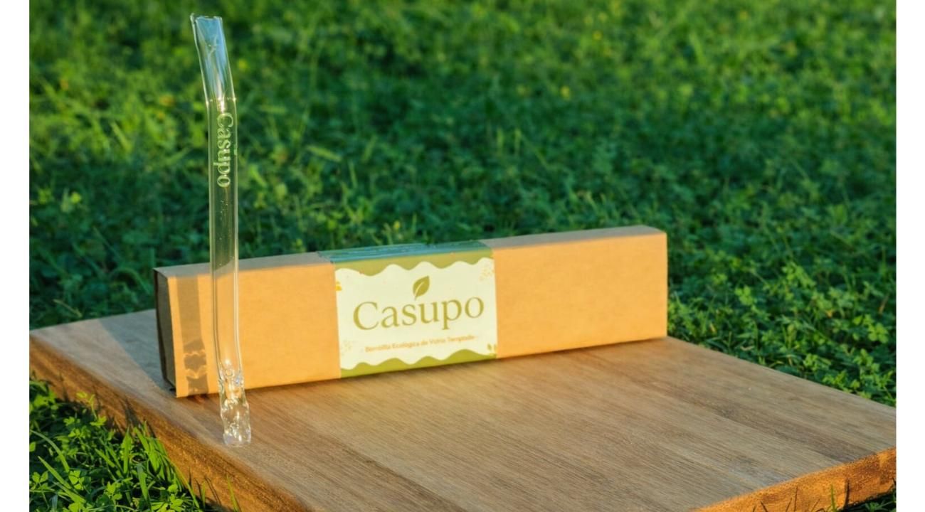 Bombilla de vidrio templado Casupo: la nueva forma de tomar mate sin perder la tradición