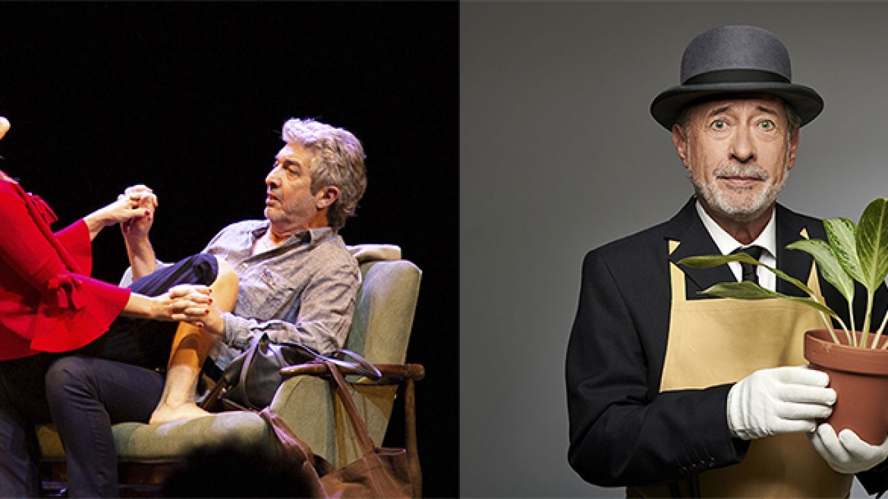 Ricardo Darín se despide del éxito de "Escenas de la vida conyugal", mientras Guillermo Francella estrena "Desde el jardín". | Foto:Cedoc