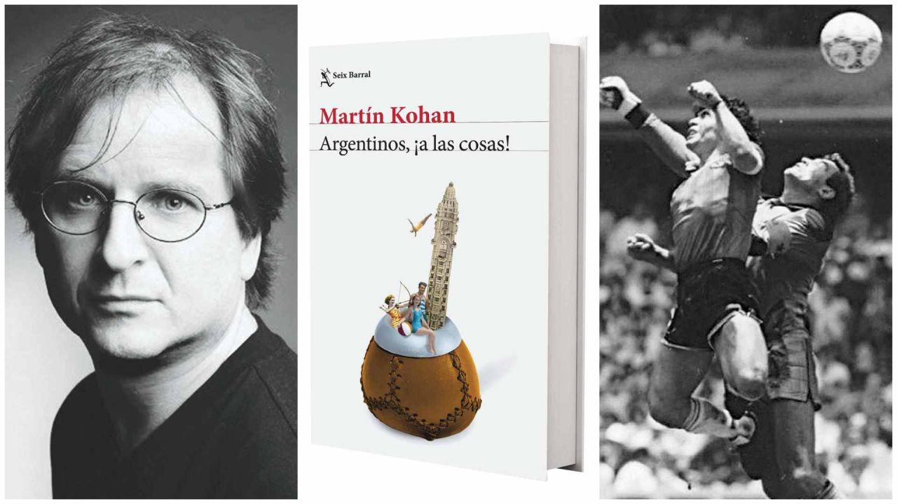 Martín Kohan y "Argentinos, ¡a las cosas!". | Foto:Planeta