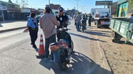 Controles de tránsito en Resistencia. 