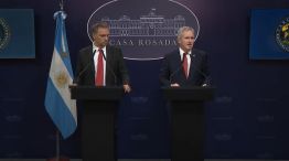 Manuel Adorni y Pablo Quirno