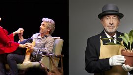 Ricardo Darín se despide del éxito de "Escenas de la vida conyugal", mientras Guillermo Francella estrena "Desde el jardín".