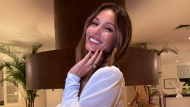 Pampita brilló con un look total black que es tendencia esta temporada