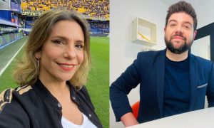 Ángela Lerena y Juan Etchegoyen