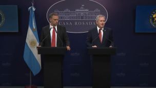 Manuel Adorni y Pablo Quirno