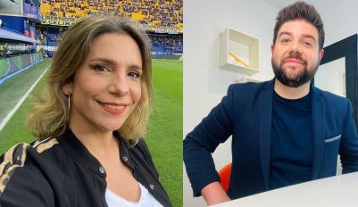 Ángela Lerena y Juan Etchegoyen