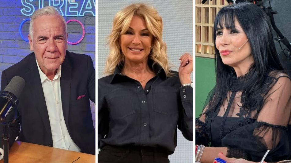 Esteban Mirol, Yanina Latorre y Marixa Balli