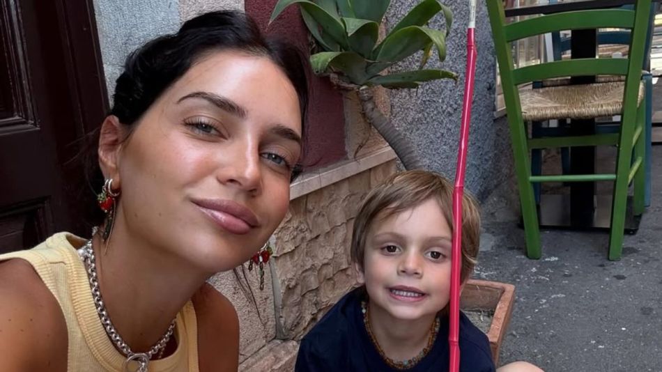 Zaira Nara y su hijo Viggo