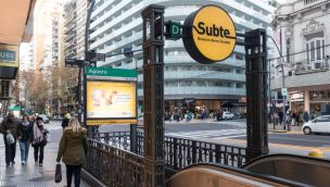 La estación Agüero de la Línea D del subte de la Ciudad de Buenos Aires