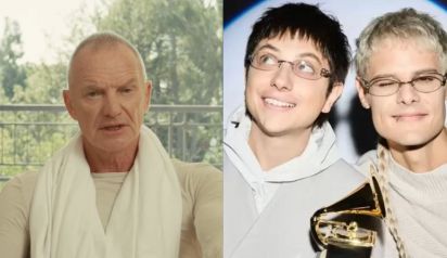 Sting, Ca7riel y Paco Amoroso