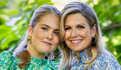 La Princesa Amalia de Holanda y Máxima Zorreguieta