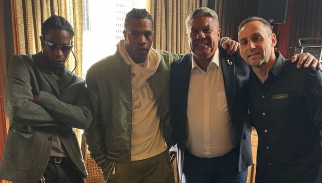 Chiqui Tapia Y Travis Scott