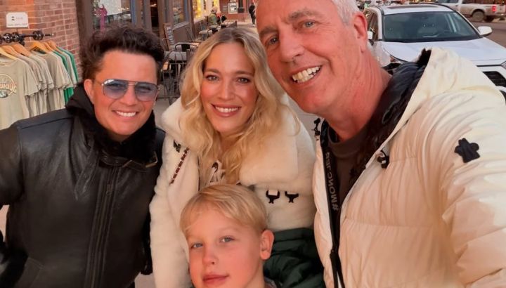Así fue el increíble día de ski de Mirko y Luisana Lopilato en Colorado