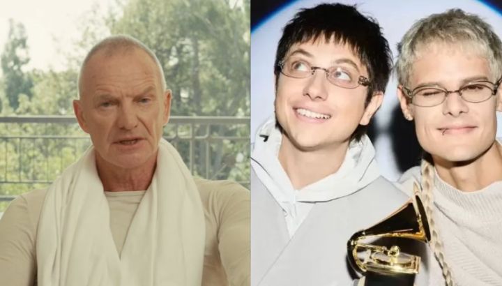 Sting anunció el nuevo álbum de CA7RIEL y Paco Amoroso: "Todo cambió cuando los conocí"