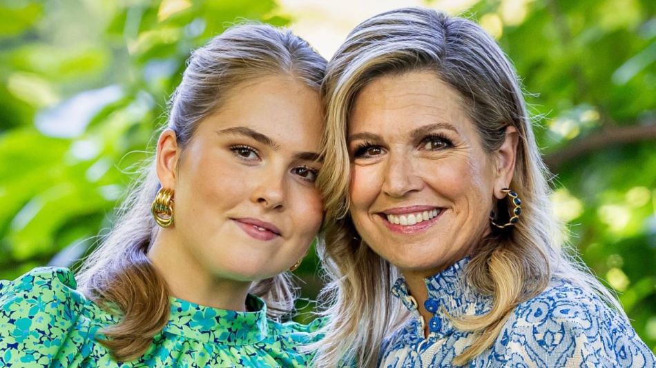 La Princesa Amalia de Holanda y Máxima Zorreguieta