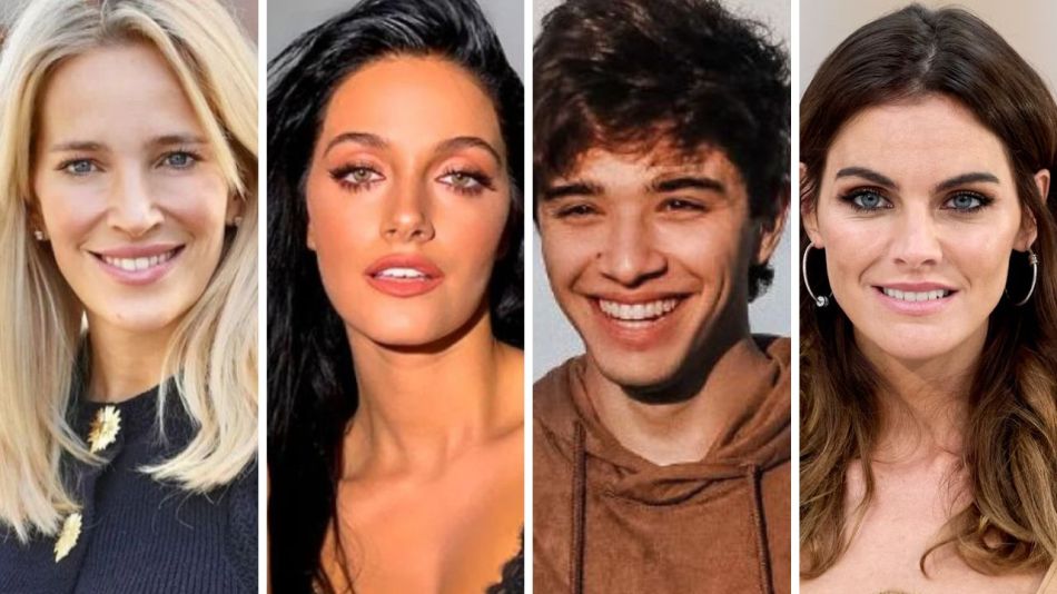 Luisana Lopilato, Oriana Sabatini, Julián Serrano y Amaia Salamanca