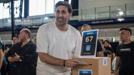 Milito presidente de Racing