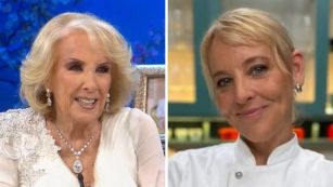 Mirtha Legrand y Jimena Monteverde