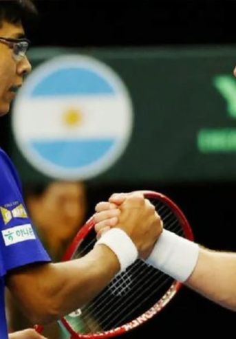 Marco Trungelliti y Hyeon Chung